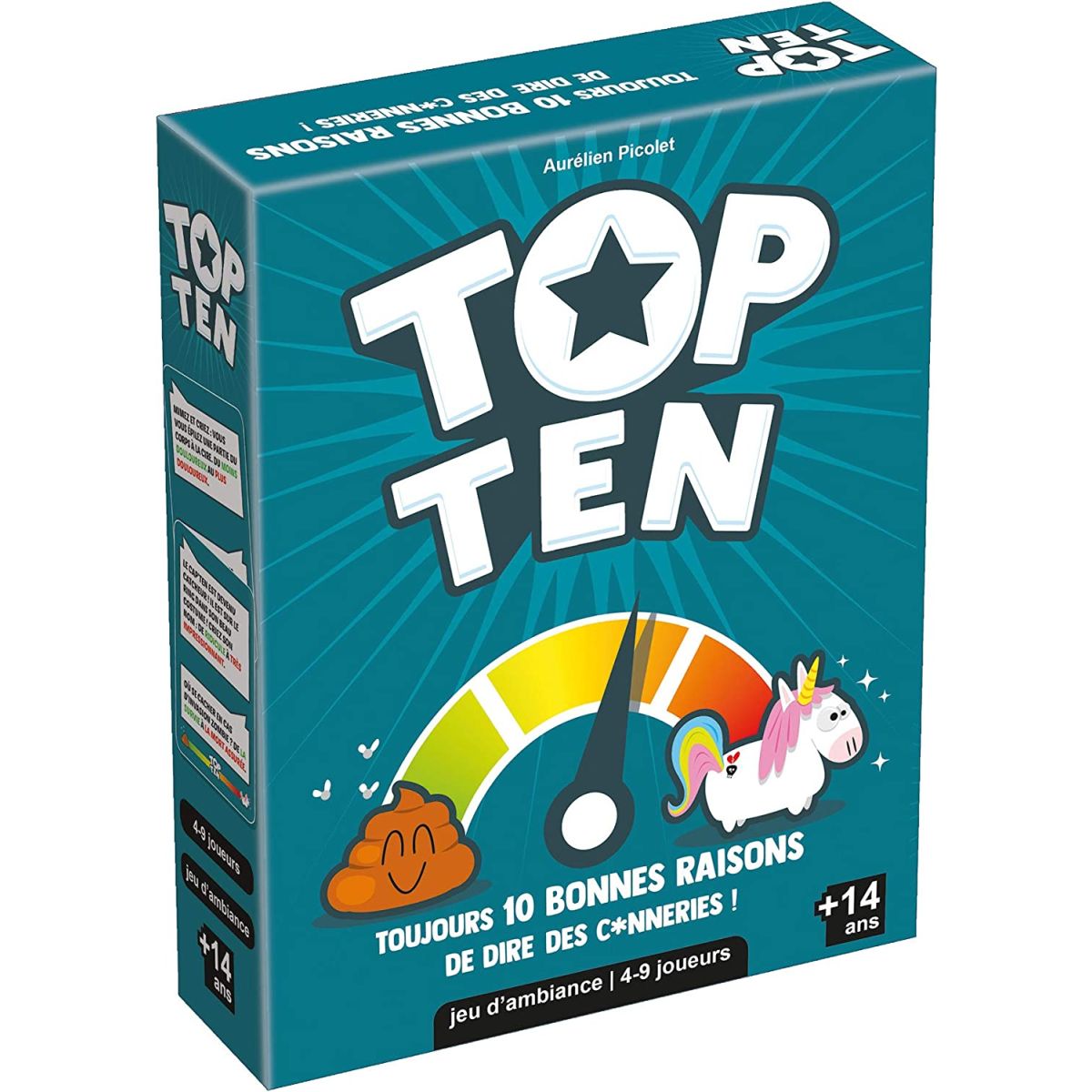 Jeu Top Ten Asmodee : 2.28€ de remise chez Amazon
