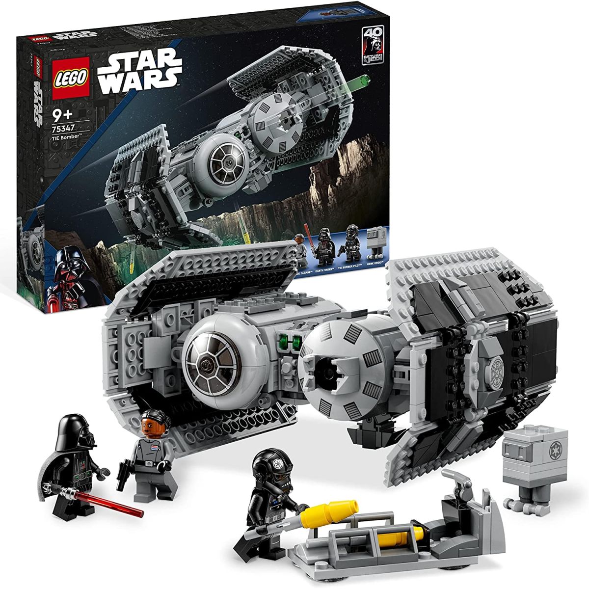 Amazon : 10.4€ de remise sur le LEGO 75347 Star Wars Le Bombardier TIE