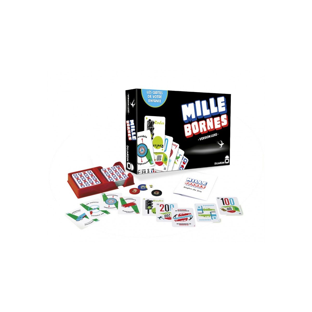 Promo sur le jeu Dujardin Mille Bornes Luxe pour 11.04€ chez E.Leclerc