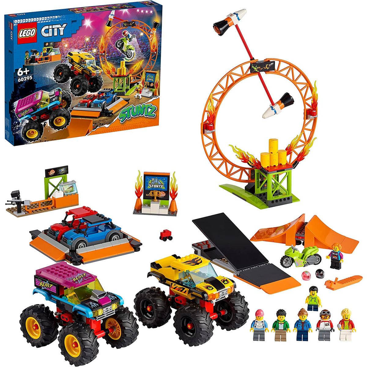 LEGO 60295 City Stuntz L'Arene de Spectacle des Cascadeurs à 48.45 € chez Amazon. Un bon plan !