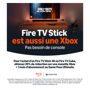 Amazon Fire TV Stick : une manette Xbox + 1 mois de Game Pass Ultimate offerts