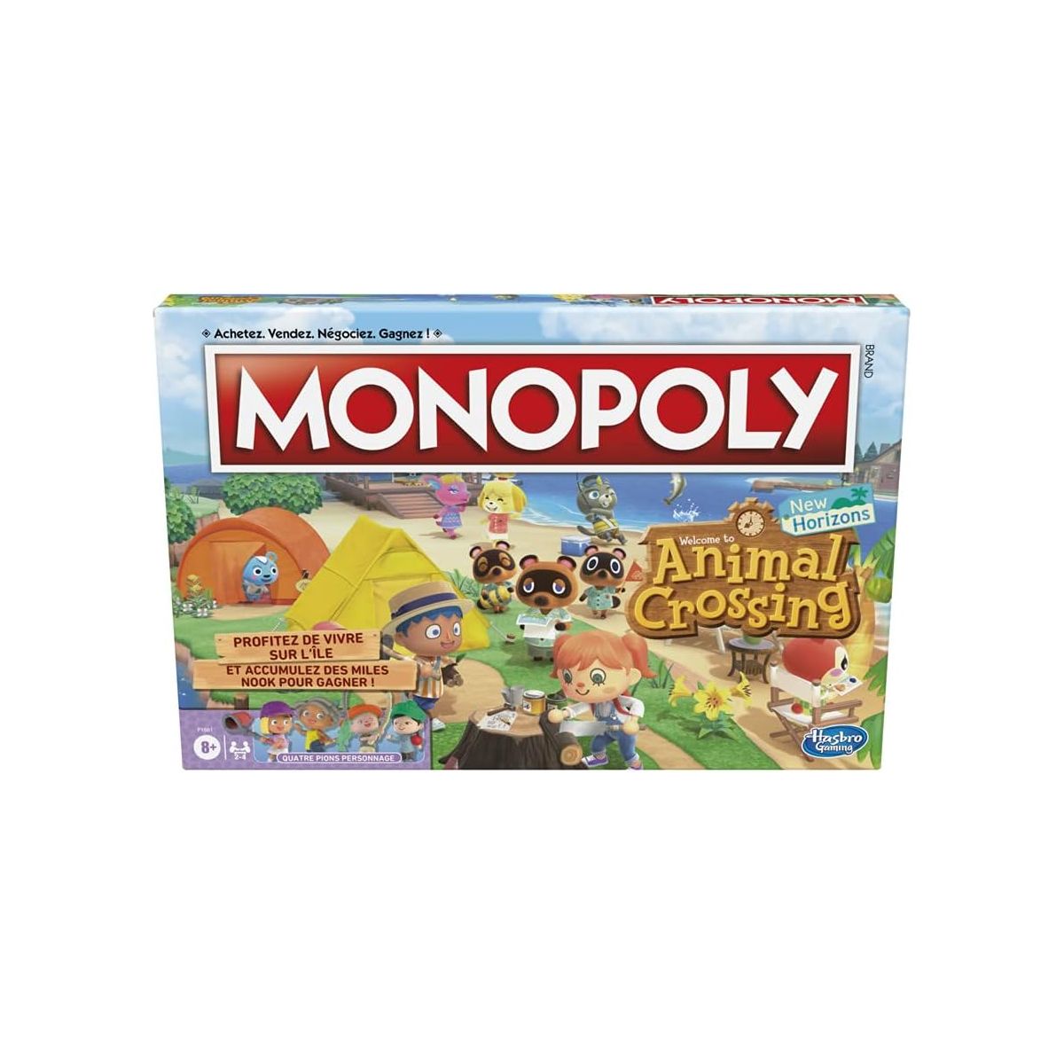 Bon plan Monopoly édition Animal Crossing New Horizons HASBRO GAMING chez Amazon : 5.30€ de réduction