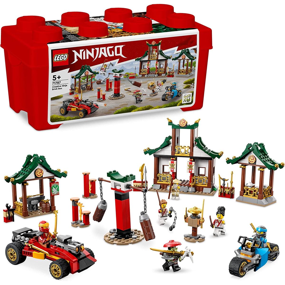 Coupon Amazon sur le jouet LEGO 71787 La Boîte de Briques Créatives Ninja