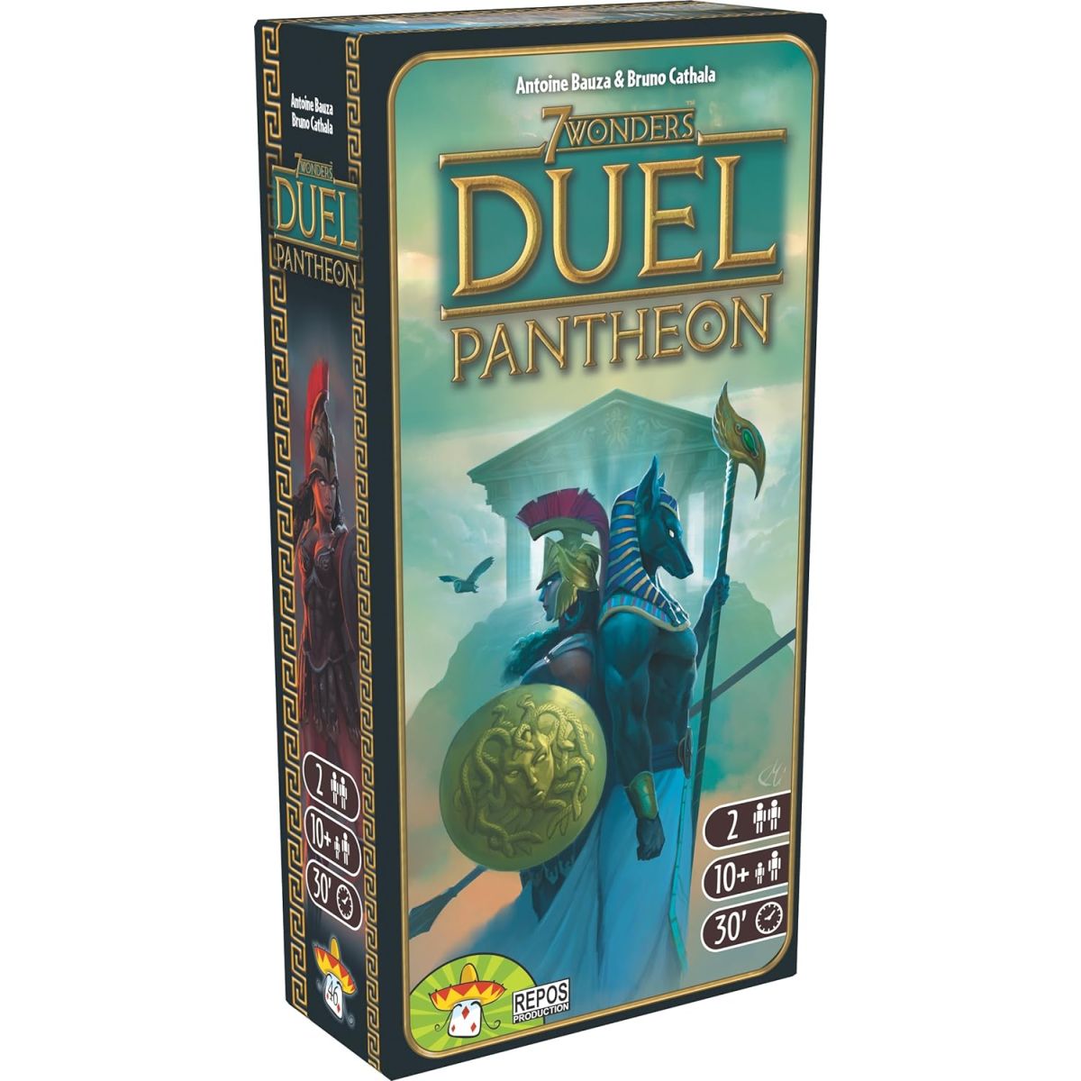 7 Wonders Duel Pantheon Asmodee en promo chez Amazon : -2.68€