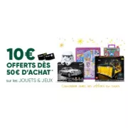 Promo jeux et jouets Fnac : 10€ de remise dès 50€ d'achat