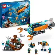 Promo LEGO 60379 City Le Sous-Marin d'Exploration : 4€ de remise chez Amazon