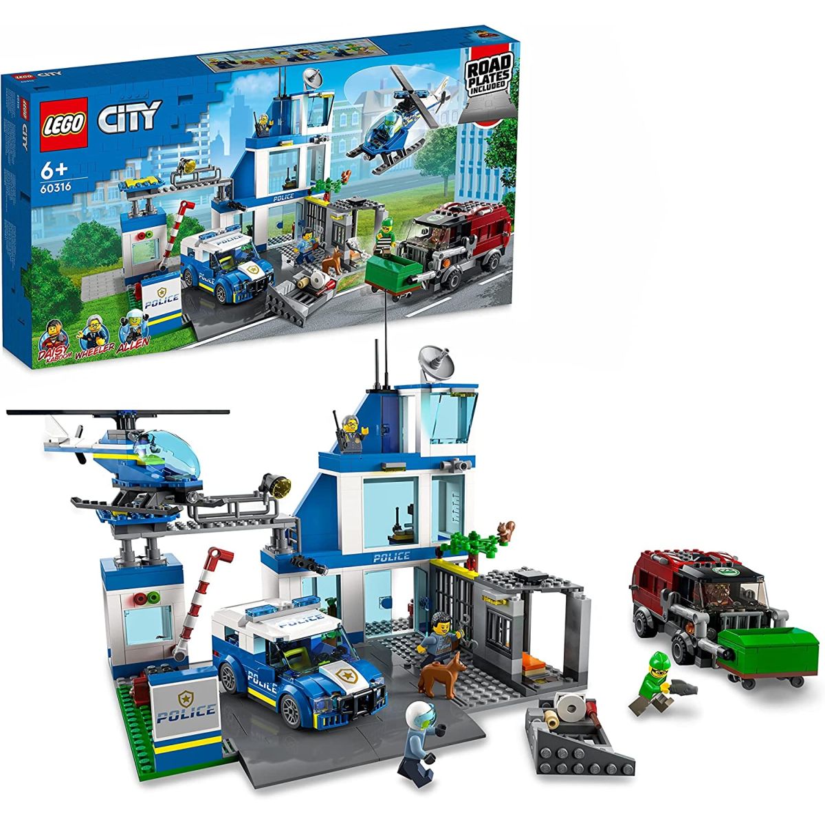 Lego 60316 City Le Commissariat de Police pas cher : -7.25€ chez Amazon