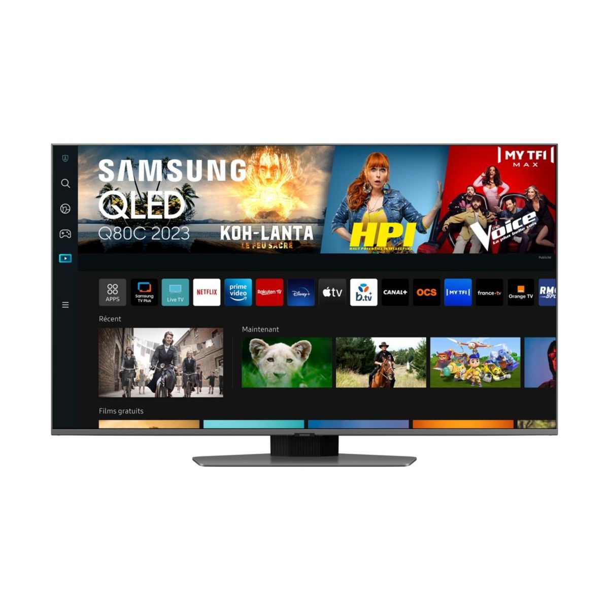 100€ remboursés sur la TV SAMSUNG QLED 65' TQ65Q80C