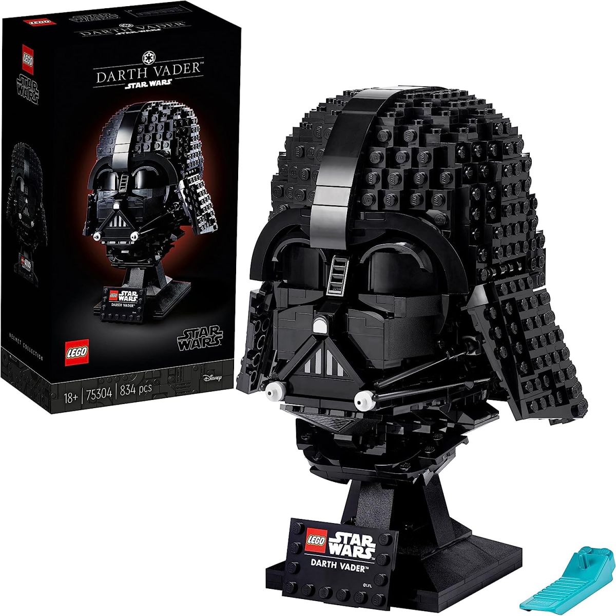 Lego 75304 Star Wars Le Casque de Dark Vador pas cher : -9.50€ chez Amazon