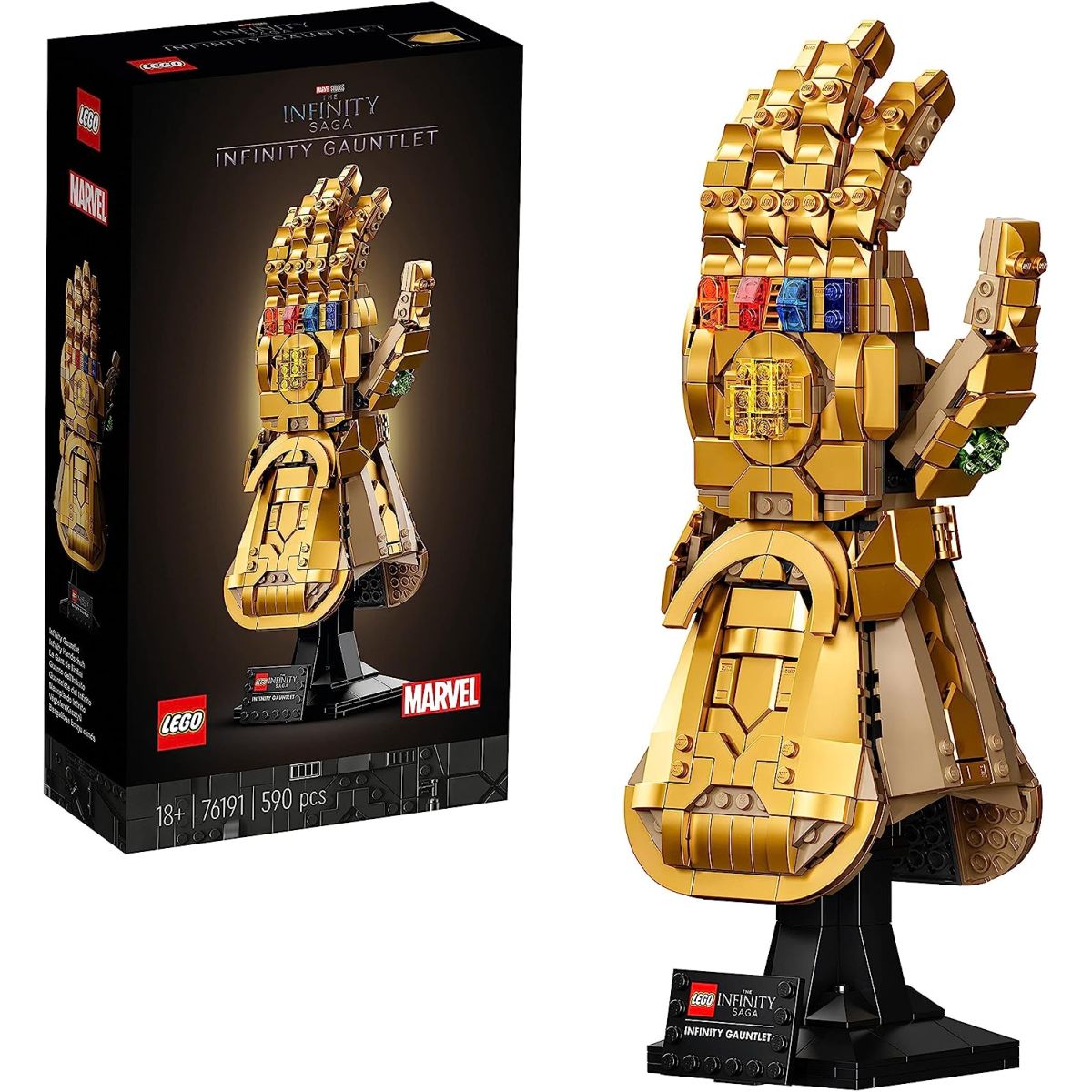 Bon plan LEGO 76191 Marvel Le Gant de l’Infini : 14€ de remise chez Amazon
