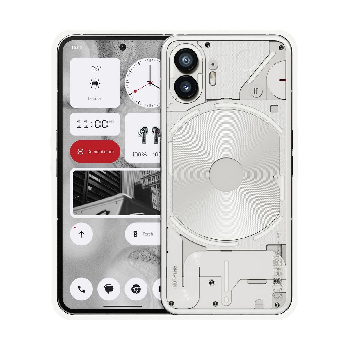 Promo Nothing Phone 2 : Nothing Ear Stick Blanc offerts