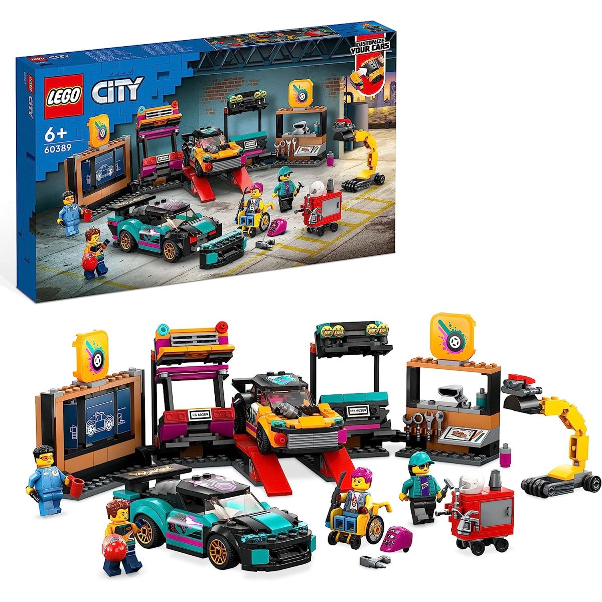 Le LEGO 60389 City Le Garage de Customisation pas chez : -5€ chez Amazon