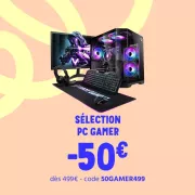 50€ de réduction chez Cdiscount sur les PC fixes : une promo à ne pas manquer pour les gamers et les pros !