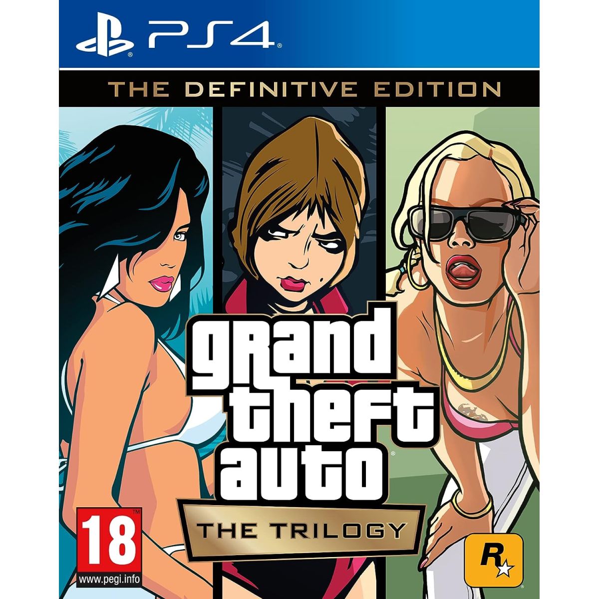 GTA Trilogy Sony PS4 pas cher : 13.90€ sur Amazon