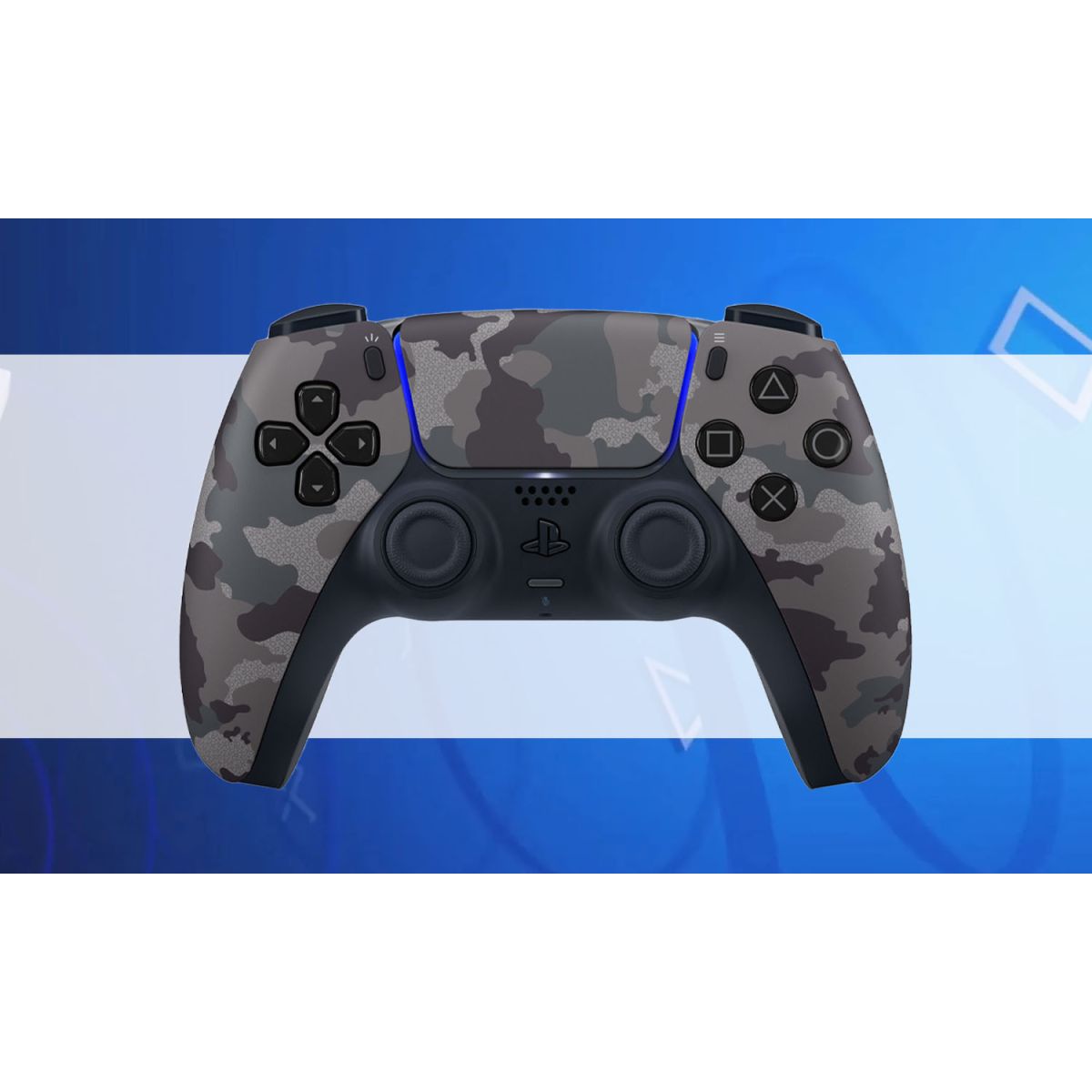 Manette SONY PS5 DualSense Camouflage à 49,99€ + 5% de remise chez CDiscount
