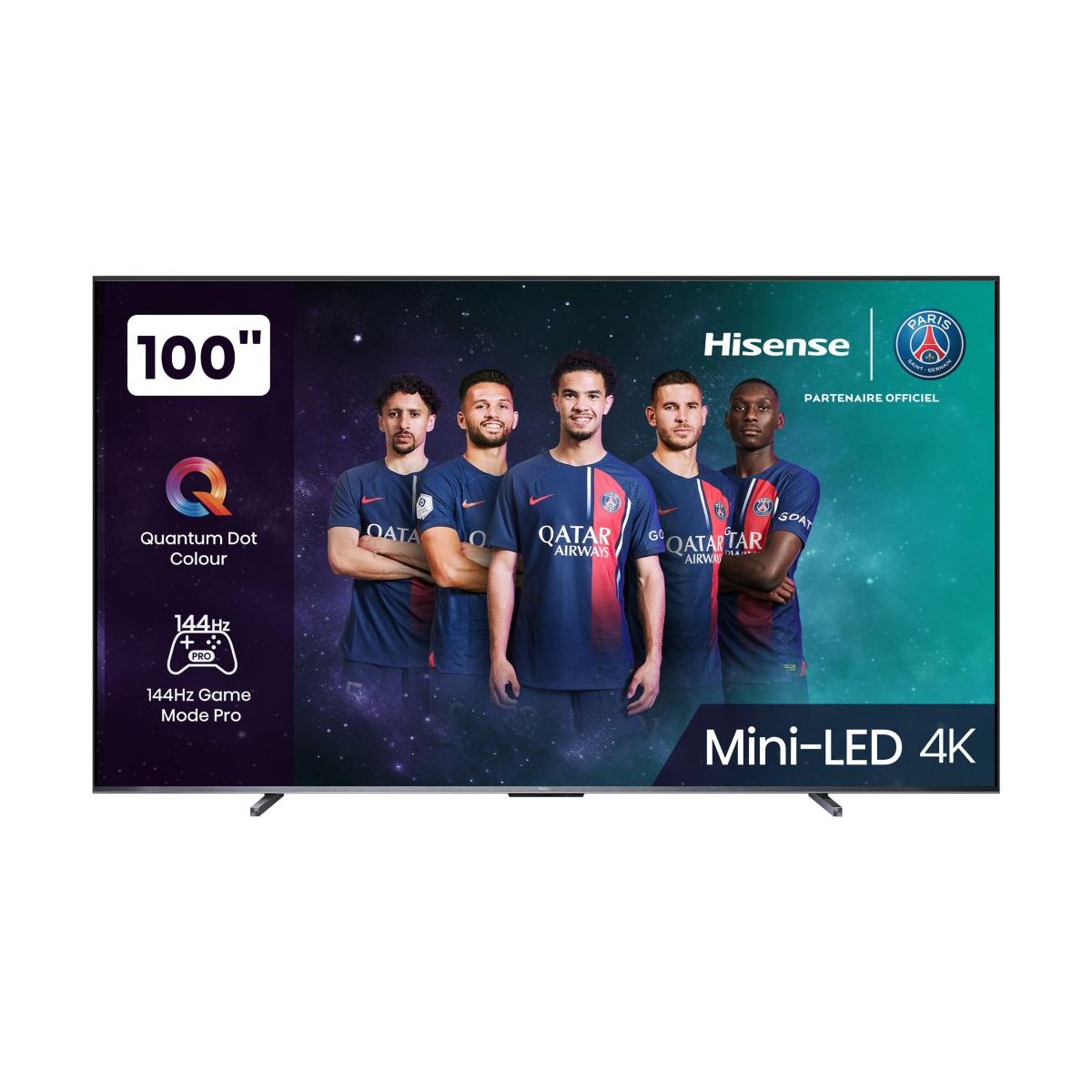 TV Hisense 100' 100U7KQ en promo : 500€ remboursés