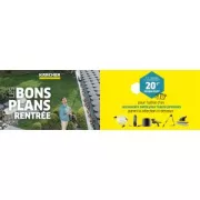 Promo Kärcher : 20€ sur les accessoires nettoyeur haute pression