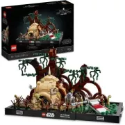 LEGO 75330 Star Wars Diorama de l’Entraînement Jedi sur Dagobah pas cher sur Ama
