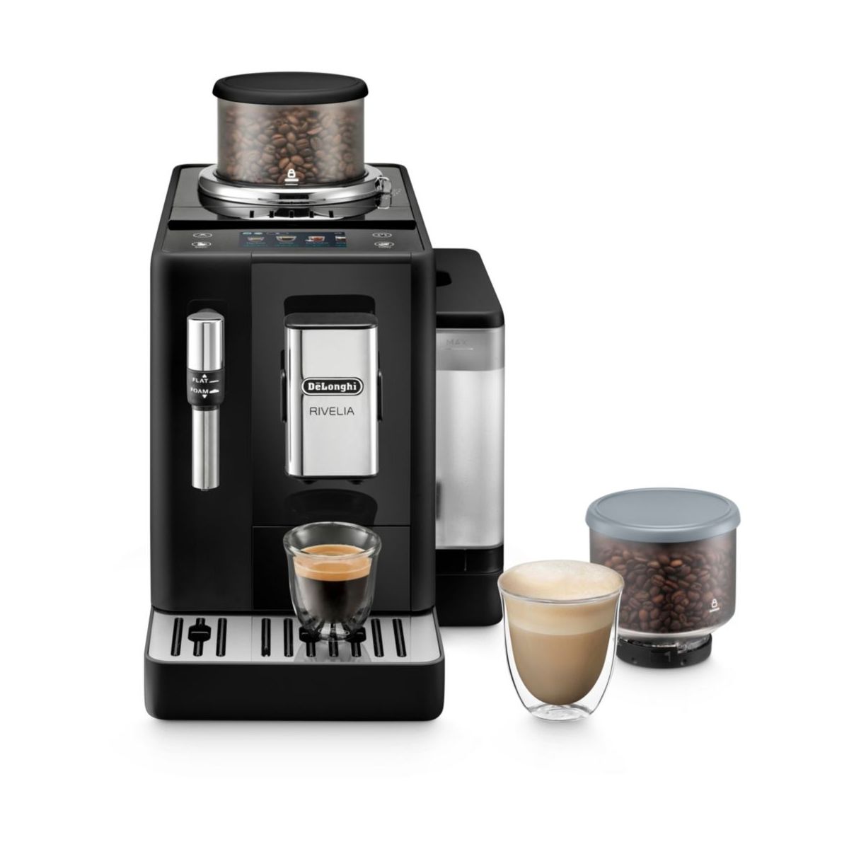 Coffret Cafe offert pour l’achat d’un expresso broyeur Rivelia DeLonghi