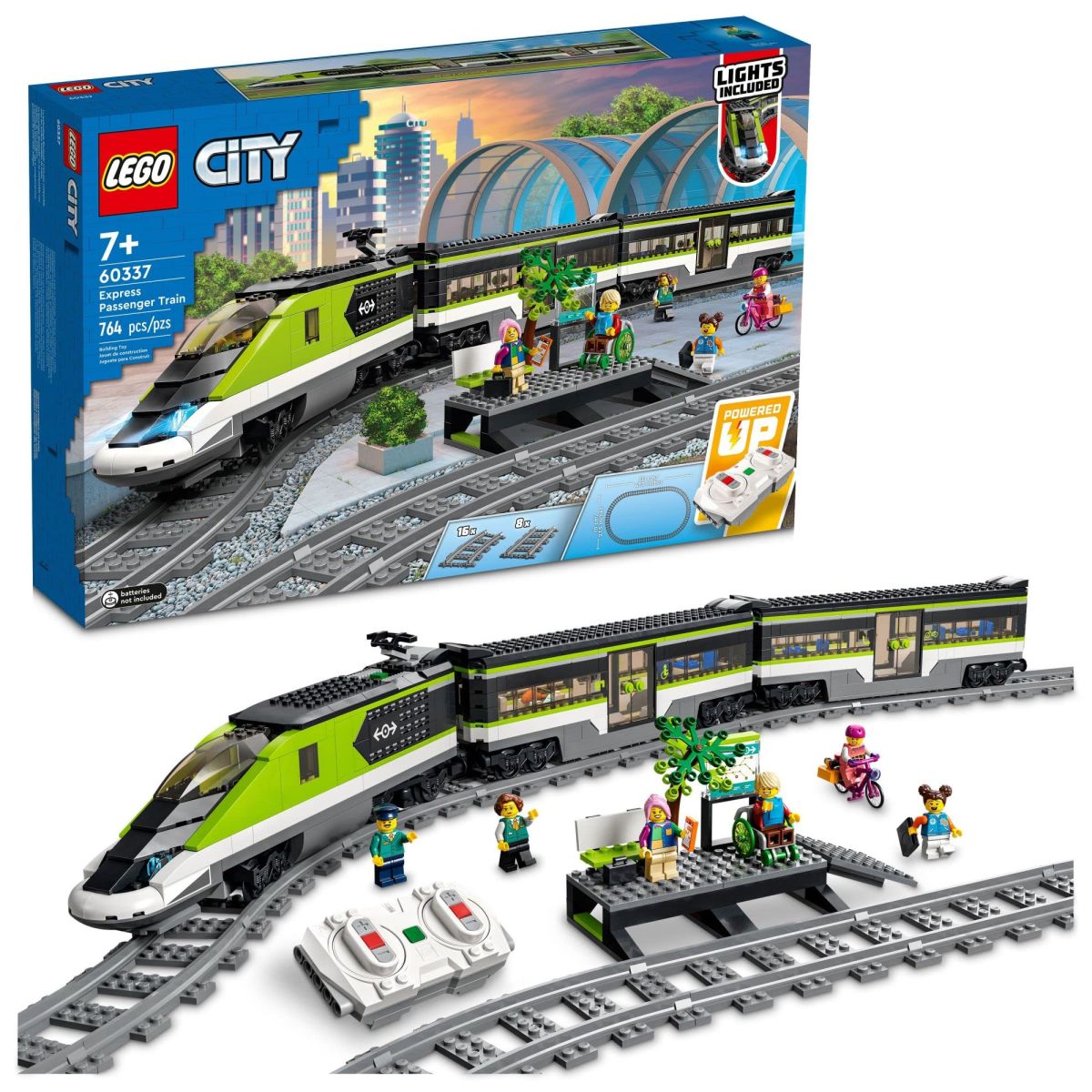 Promo LEGO 60337 : 25% cagnotter chez Auchan sur le Train de Voyageurs  Express