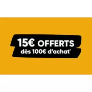 Fnac explose les prix pour ses adhérents : 15 € offerts tous les 100 € ! Profitez-en vite avant la fin