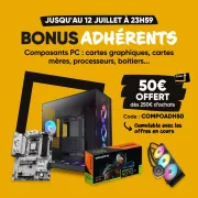 Fnac : 50 € offerts en fidélité sur les composants PC pour les adhérents, comment en profiter ?