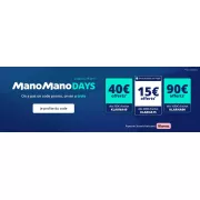 100€ offerts chez ManoMano ? Découvrez comment en profiter !