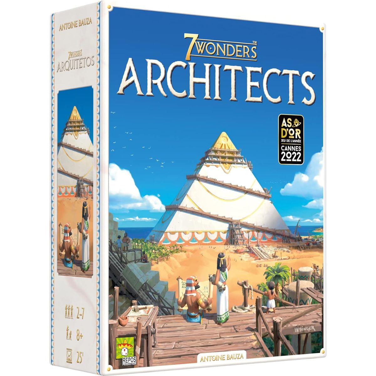 Profitez de 6.26€ de remise sur 7 Wonders Architects, le jeu primé à ne pas manquer sur Amazon !