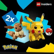 LEGO Store : Points doublés sur Pikachu, Evoli et Bassin aux Nymphéas, profitez-en !