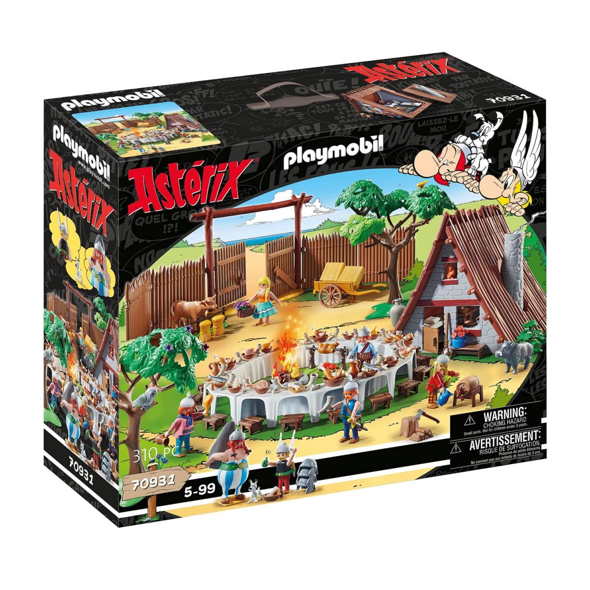 PLAYMOBIL 70931 Astérix : Le banquet du village : 40% de remise chez Auchan
