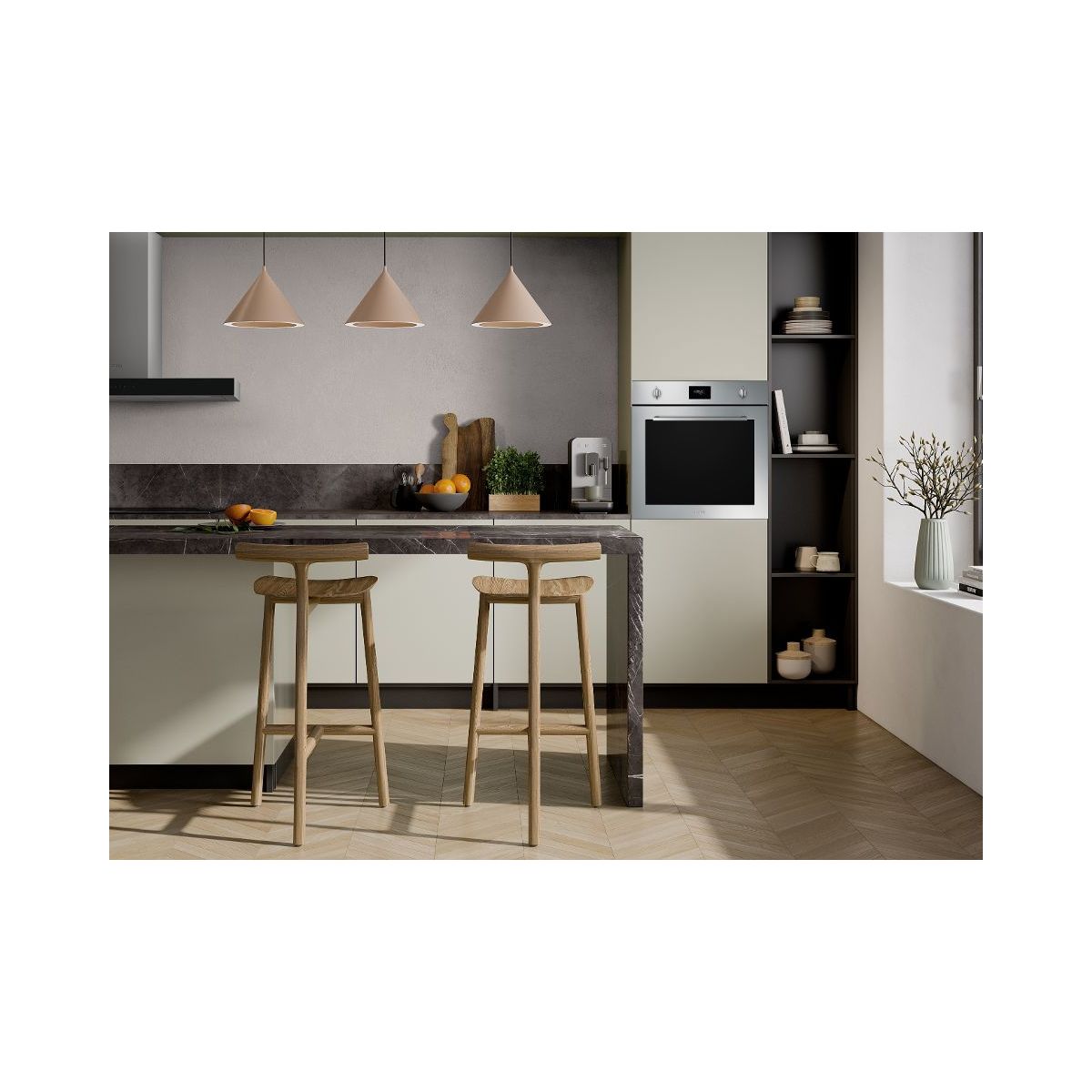 Four SMEG SFP64LM1 en promo : une sauteuse offerte