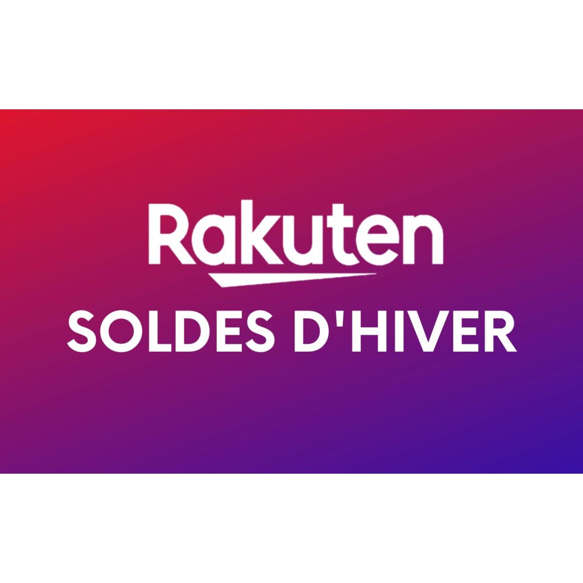 Code promo Rakuten pour les Soldes 2024 : 20€ de remise