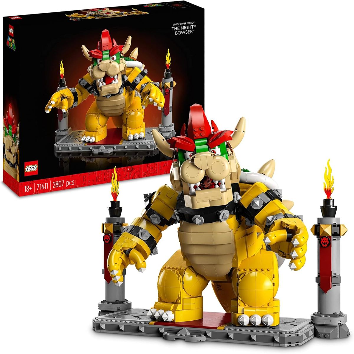 22.50€ de remise sur LEGO 71411 Super Mario Le Puissant Bowser, chez Amazon