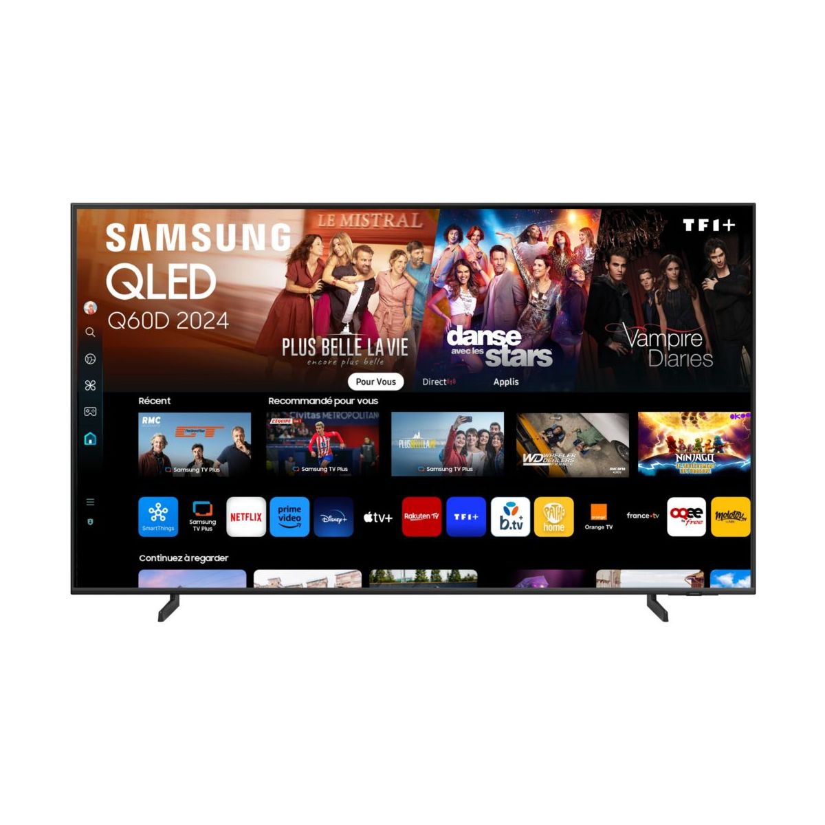 Obtenez 200€ remboursés sur le TV QLED 65' TQ65Q80D : profitez de l'offre