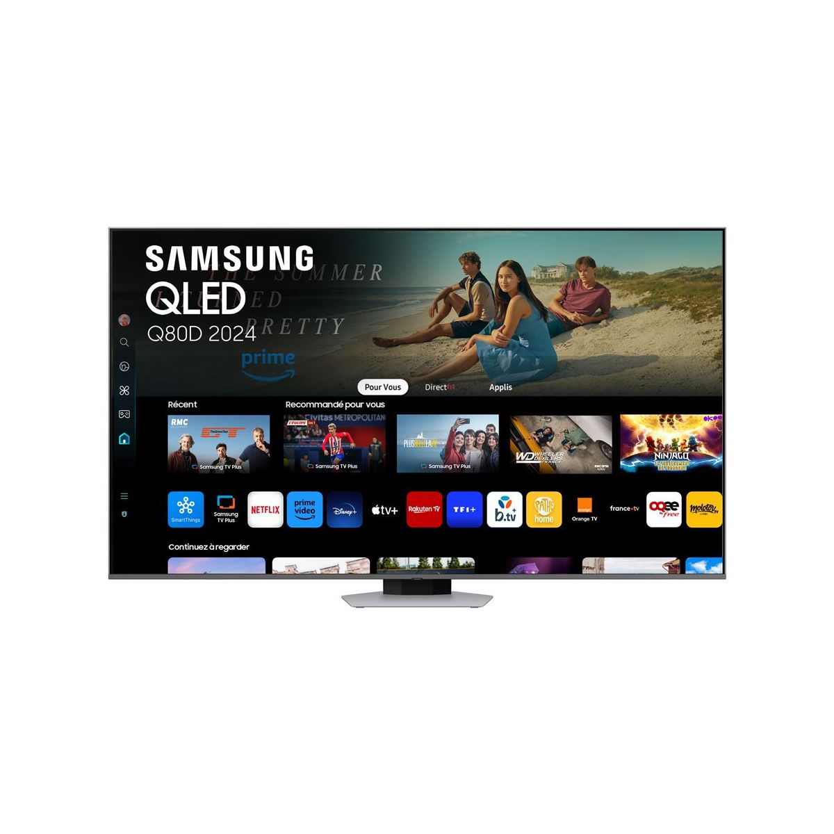 Profitez de 300€ remboursés sur le TV Samsung Neo QLED 85' TQ85Q80D avec l'offre Samsung 2025