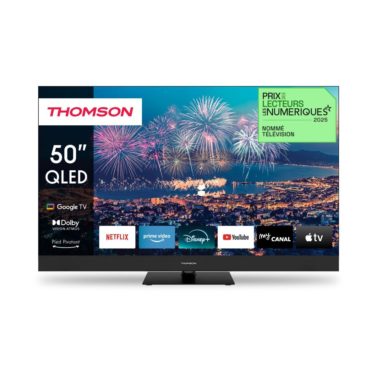 TV QLED Thomson 43' 43QG6C14, 50' 50QG6C14, 55' 55QG6C14 2024 : 70€ remboursés