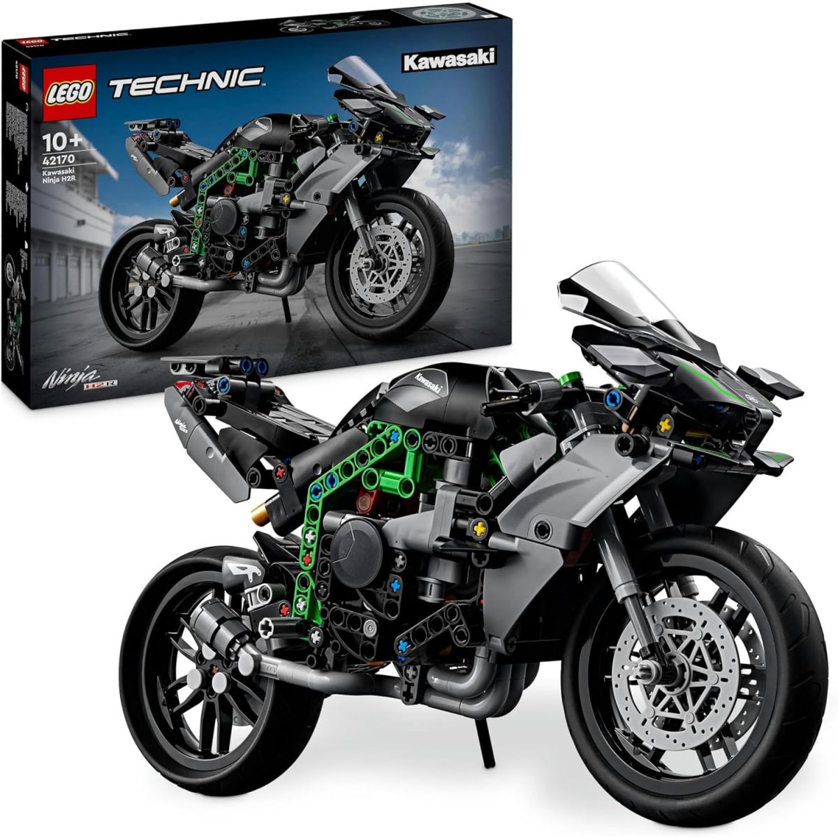 Promo sur le Lego 42170 Technic La Moto Kawasaki Ninja H2R sur Amazon