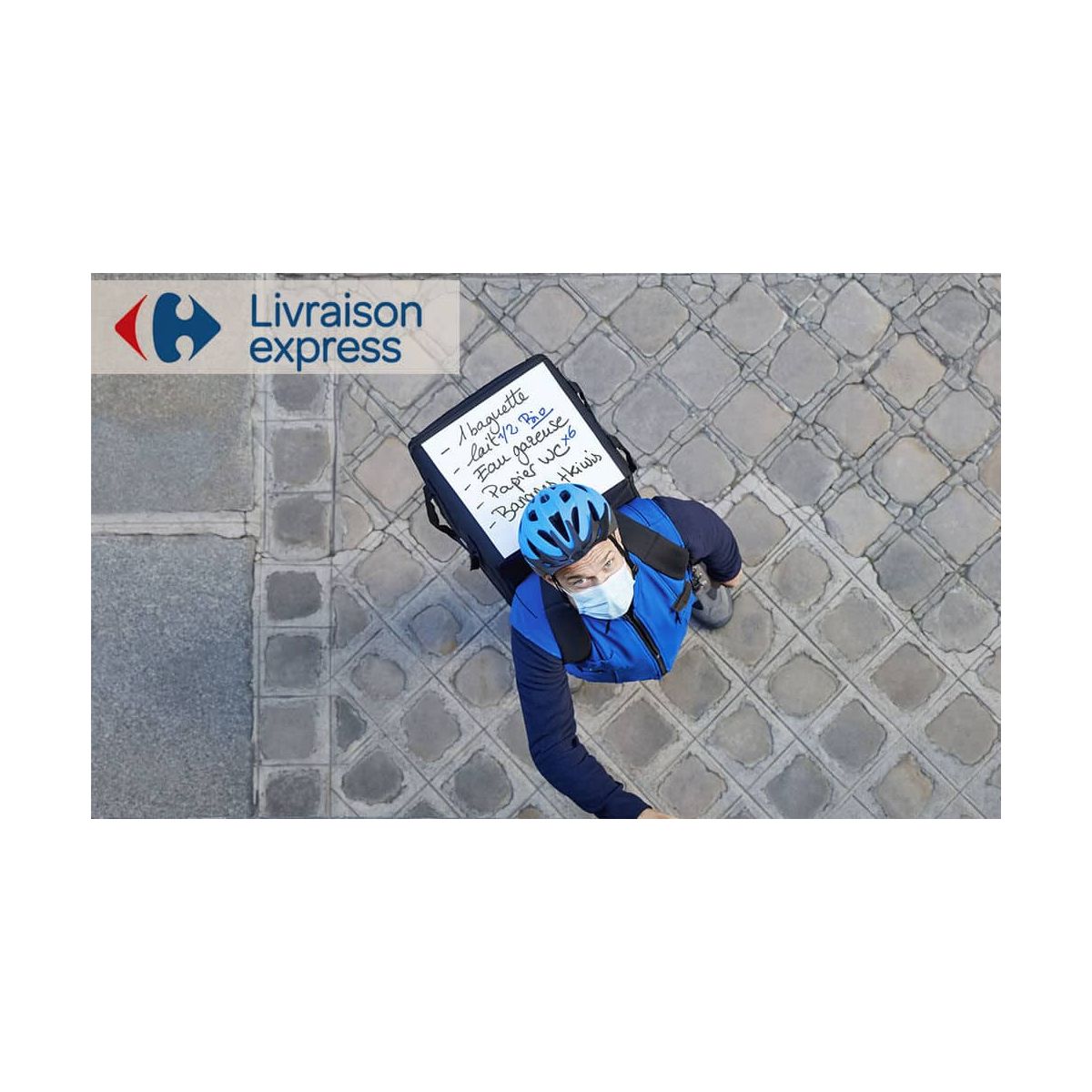 10€ de remise avec la livraison express Carrefour