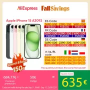 Apple iPhone 15 à 671,66 € : Profitez de la meilleure promo AliExpress !