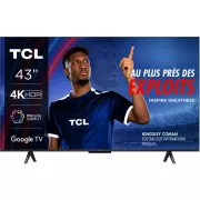 TV TCL LED 43' moins cher : 50€ de remise