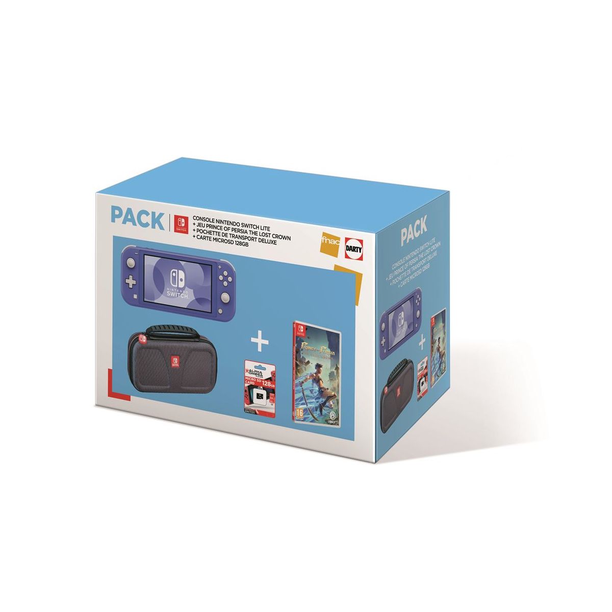 Nintendo Switch Lite Pop Bleu + Prince of Persia The lost Crown en promo chez Fnac