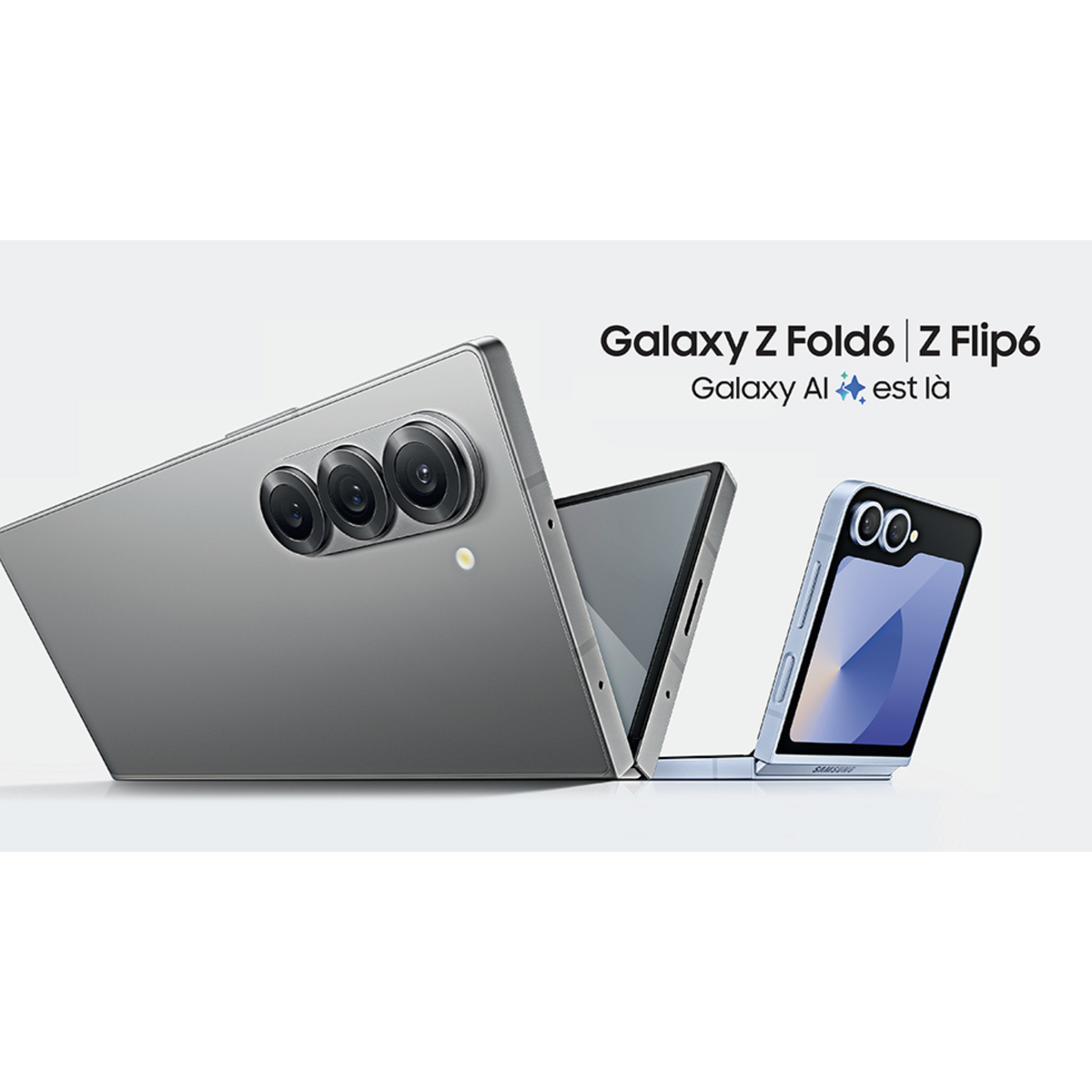 Jusqu'à 400€ de remise sur les Samsung Galaxy Z Flip6, Galaxy Z Fold6, Galaxy Ring
