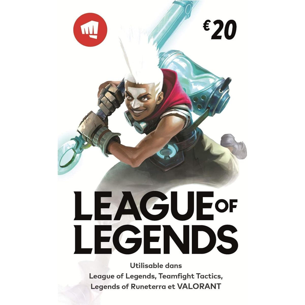 €20 de Carte-cadeau League of Legends pour 16€ seulement chez Amazon