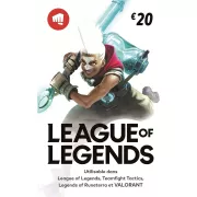 Promo sur la Carte-cadeau League of Legends chez Amazon