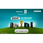 Hisense : 200€ remboursés pour la Coupe du Monde 2026 sur FMN560SWSE1, 55U7S PRO et plus – Offre limitée