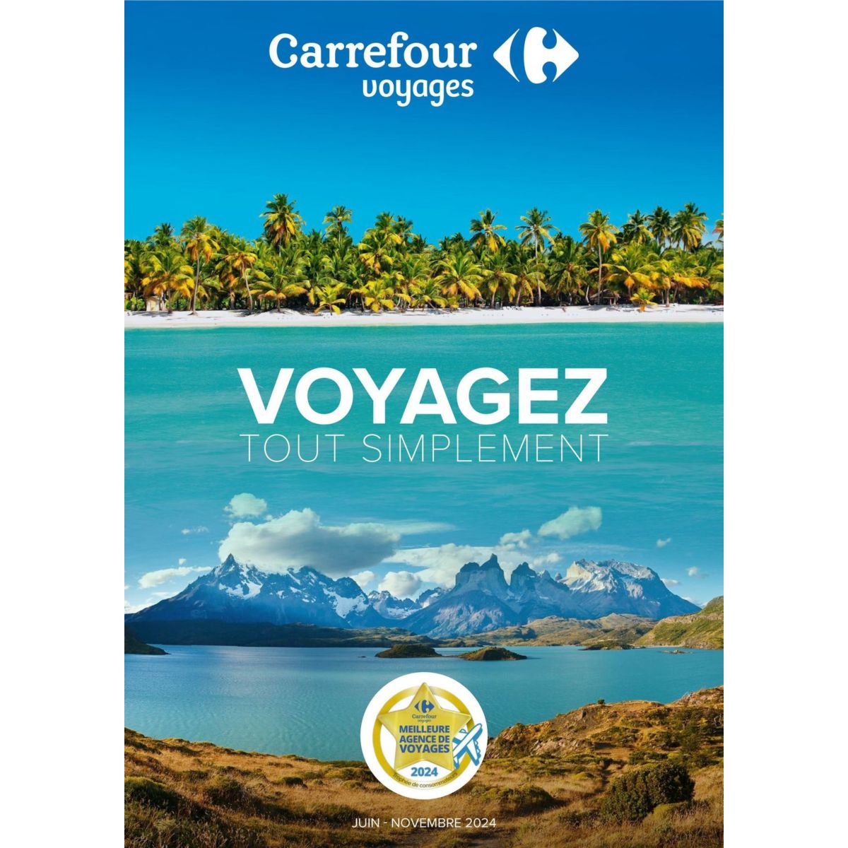 Découvrez les offres exceptionnelles de Carrefour Voyages : paiement en plusieurs fois sans frais et prix garantis