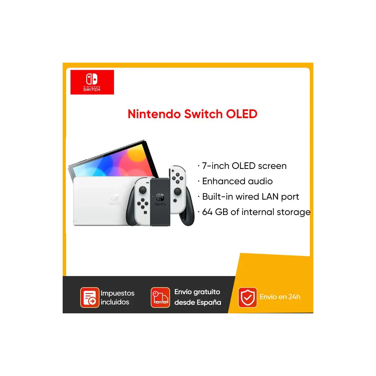 AliExpress casse les prix : la console Nintendo Switch OLED à moins de 200 € !