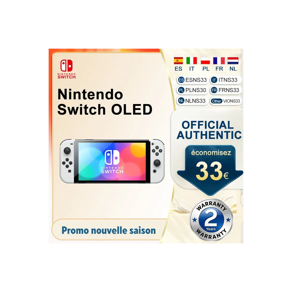 La Nintendo Switch OLED à 223,76 € : une offre rare sur AliExpress