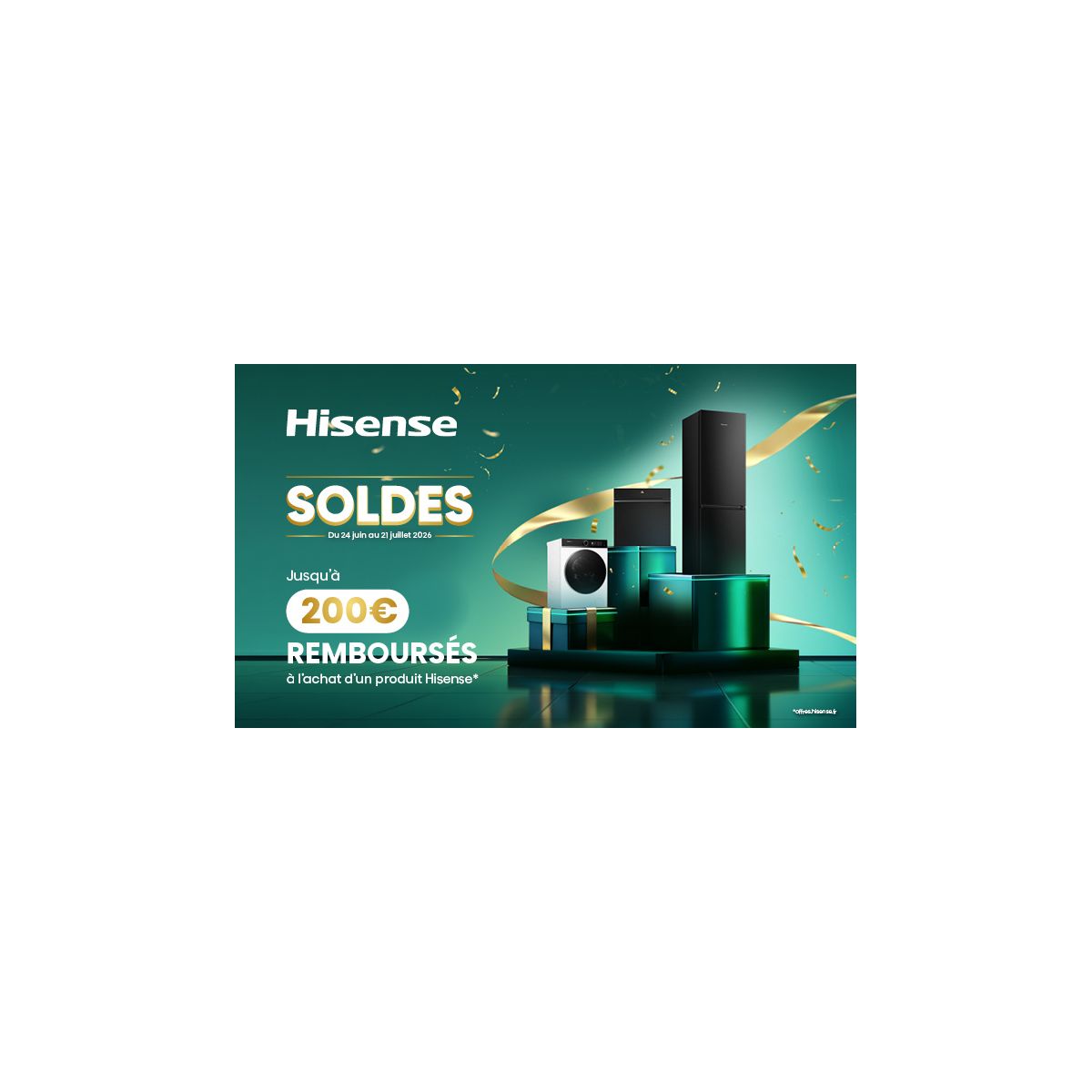 Hisense offre 30€ de remboursement sur une sélection d’électroménager : comment en profiter ?