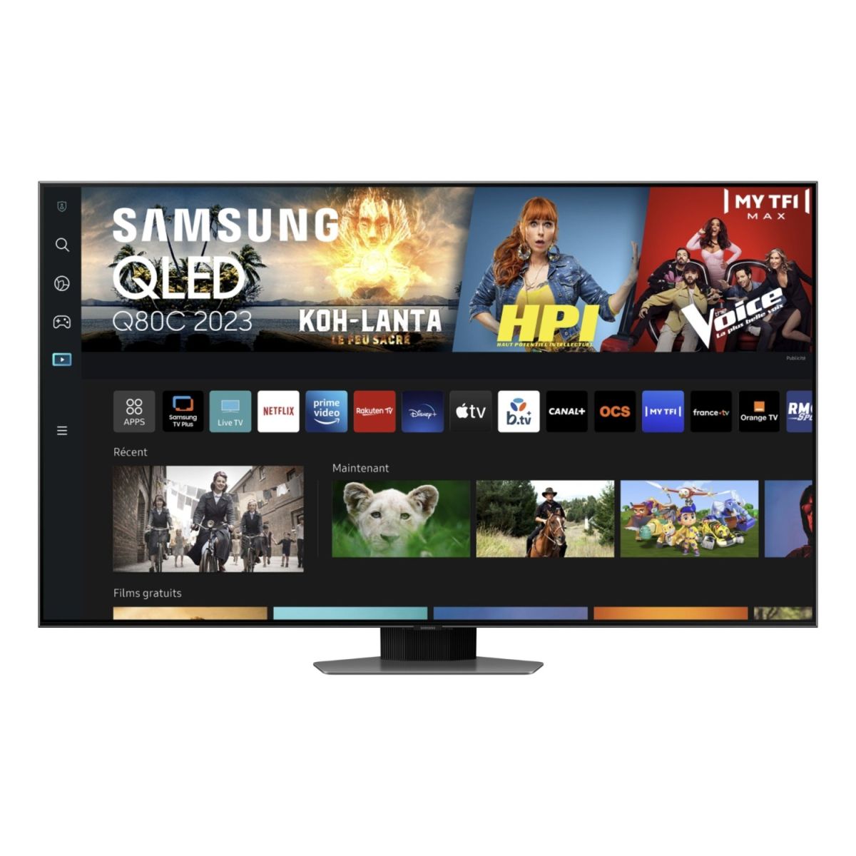 TV Samsung TQ98Q80C 98' : 50% de réduction sur Carrefour